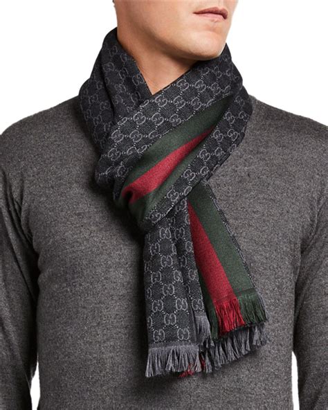 gucci scarf outlet men|gucci scarf clearance.